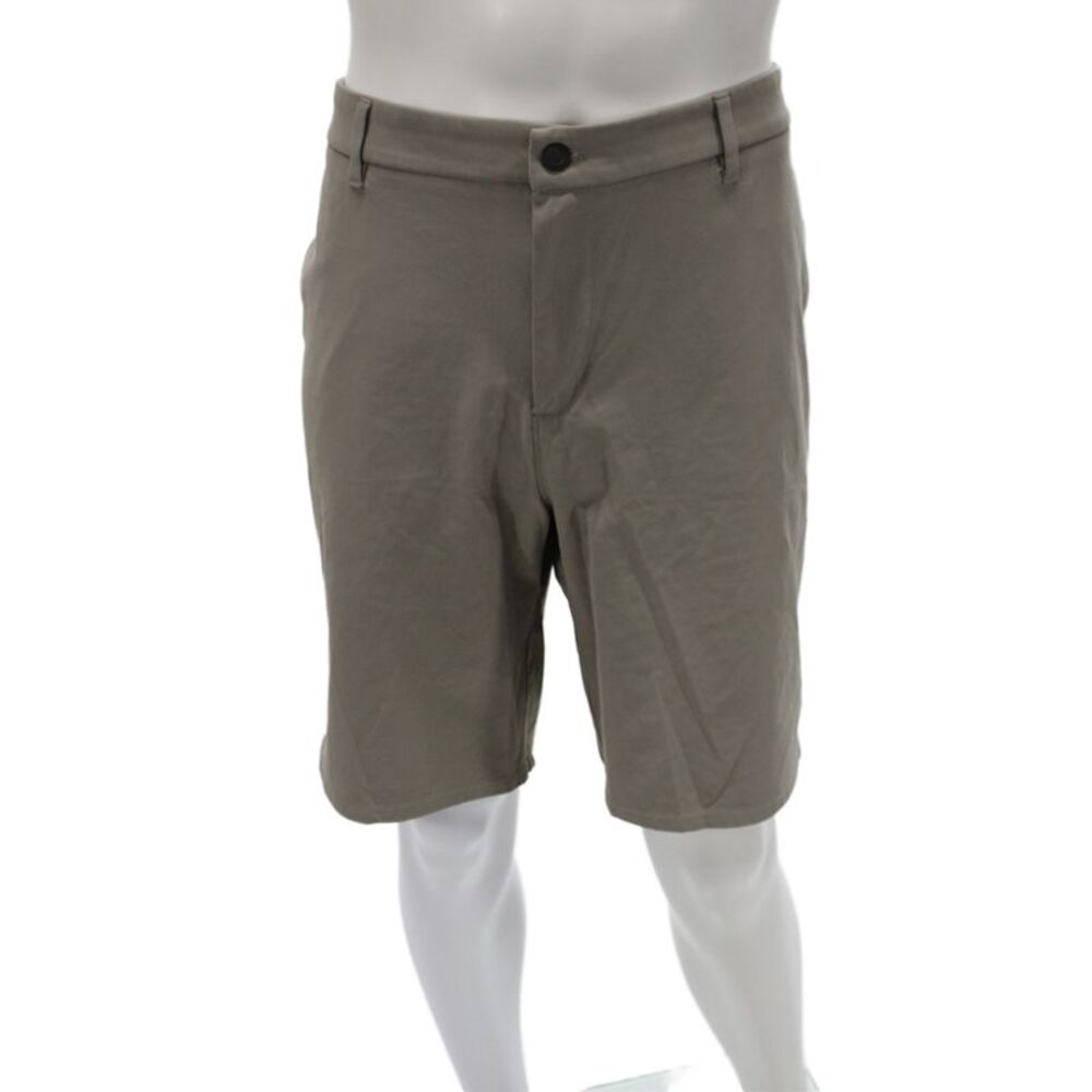 Johnnie-o Mens Chino Shorts Gray Polyester Golf Size 40